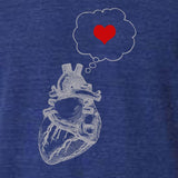 Thinking of Hearts Men's T-Shirt